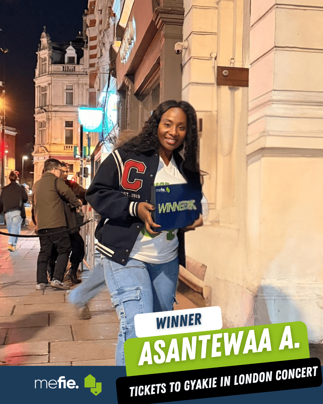 Gyakie in london Raffle